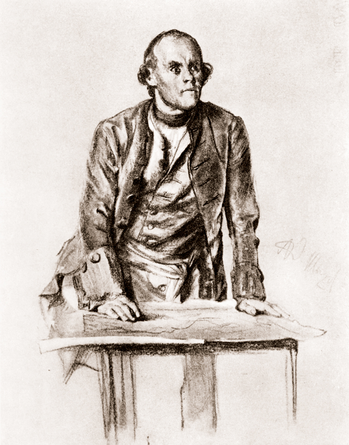  Adolpyh Von Menzel —— 站在地图桌旁边的元帅